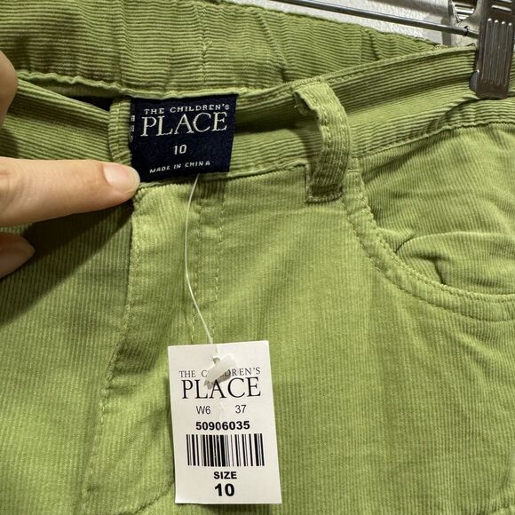 NWT The Children's Place Skirt Midi Tiered Adjustable Corduroy Cotton Girls 10 - Picture 3 of 7